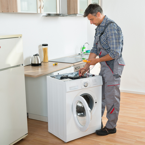 can you walk me through the steps of troubleshooting my washer issue in Manchester Oklahoma